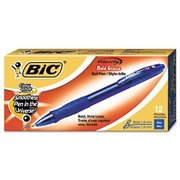 Bic Bic VLGB11-BE Velocity Ballpoint Retractable Pen  Blue Ink  Bold  Dozen VLGB11-BE